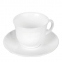 Набор чайный на 6 персон, 6 чашек объемом 220 мл и 6 блюдец, белое стекло, "Trianon", LUMINARC, E8845 - 1