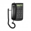 Телефон RITMIX RT-440 black, АОН, спикерфон, быстрый набор 3 номеров, автодозвон, дата, время, черный, 15118352 - 1