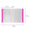 Папка 20 вкладышей BRAUBERG "Neon", 16 мм, неоновая розовая, 700 мкм, 227450 - 7