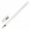 Ручка гелевая BRAUBERG "White Pastel", БЕЛАЯ, корпус прозрачный, узел 1 мм, линия письма 0,5 мм, 143417 - 1