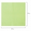 Салфетки бумажные 100 шт., 24х24 см, LAIMA/ЛАЙМА, зелёные (пастельный цвет), 100% целлюлоза, 111791 - 4
