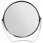 Зеркало настольное BRABIX, круглое, диаметр 17 см, двустороннее, с увеличением, рамка из нержавеющей стали, 607421 - 2