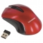 Мышь беспроводная SONNEN M-661R, USB, 1000 dpi, 2 кнопки + 1 колесо-кнопка, оптическая, красная, 512649 - 1