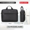 Сумка-портфель BRAUBERG "Protect" с отделением для ноутбука 15,6", 2 отделения, черная, 30х40х7 см, 270831 - 1