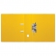 Папка-регистратор BRAUBERG с двухсторонним покрытием из ПВХ, 70 мм, желтая, 222650 - 2
