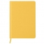 Ежедневник недатированный МАЛЫЙ ФОРМАТ А6 (100x150 мм) BRAUBERG "Select", балакрон, 160 л., желтый, 111684 - 3