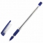 Ручка шариковая масляная с грипом STAFF "Basic OBP-11", СИНЯЯ, узел 1 мм, линия письма 0,5 мм, 143744 - 1