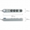 Сетевой фильтр SONNEN DX04, 4 розетки, 2 USB-порта, с заземлением, 10 А, 1,5 м, графит, 513493 - 6