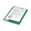 Доска-планшет BRAUBERG "Contract" сверхпрочная с прижимом А4 (313х225 мм), пластик, 1,5 мм, ЗЕЛЕНАЯ, 228682 - 3