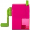 Точилка механическая ПИФАГОР "Монстрик", корпус розовый, для чернографитных и цветных карандашей, 229716 - 1