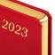 Ежедневник датированный 2023 А5 138x213 мм BRAUBERG "Iguana", под кожу, красный, 114030 - 4