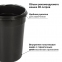 Ведро-контейнер для мусора (урна) с педалью LAIMA "Classic", 20 л, черное, глянцевое, металл, со съемным внутренним ведром, 604945 - 3