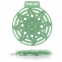 Коврики-вставки для писсуара, ЭКОС (POWER-SCREEN), на 30 дней каждый, комплект 2 шт., аромат "Сосна", цвет зеленый, PWR-9G - 1