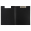Папка-планшет STAFF, А4 (310х230 мм), с прижимом и крышкой, пластик, черная, 0,5 мм, 229221 - 3