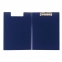 Папка-планшет BRAUBERG "Contract", А4 (315х230 мм), с прижимом и крышкой, пластиковая, синяя, сверхпрочная, 1,5 мм, 223488 - 2