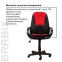 Кресло офисное BRABIX "City EX-512", ткань черная/красная, TW, 531408 - 6