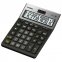 Калькулятор настольный CASIO GR-120-W (210х155 мм), 12 разрядов, двойное питание, черный, МЕТАЛЛИЧЕСКАЯ ВЕРХЯЯ ПАНЕЛЬ, GR-120-W-EP - 1