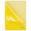 Папка-уголок жесткая BRAUBERG, желтая, 0,15 мм, 223968 - 1