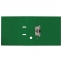 Папка-регистратор BRAUBERG "EXTRA", 75 мм, зеленая, двустороннее покрытие пластик, металлический уголок, 228573 - 2