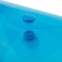 Папка-конверт с кнопкой МАЛОГО ФОРМАТА (74х105 мм), А7 (для дисконтных, банковских карт, визиток) прозр, синяя, 0,18 мм, BRAUBERG, 227323 - 3