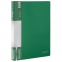 Папка 20 вкладышей BRAUBERG стандарт, зеленая, 0,6 мм, 221593 - 1