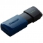 Флеш-диск 64GB KINGSTON DataTraveler Exodia M, разъем USB 3.2, черный/синий, DTXM/64GB - 1