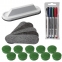Набор для магнитно-маркерной доски (4 маркера + стиратель + чистящее средство + 10 магнитов), "2х3" ecoBoards, AS116 - 1