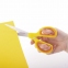 Ножницы BRAUBERG "Original", 185 мм, оранжево-желтые, ребристые резиновые вставки, 236451 - 8