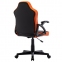 Кресло компьютерное BRABIX "Shark GM-203", экокожа, черное/оранжевое, 532513 - 2