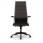 Кресло офисное МЕТТА "К-8.1-Т" пластик, экокожа перфорированная, сиденье регулируемое, черное - 3