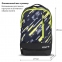 Рюкзак STAFF STRIKE универсальный, 3 кармана, черно-салатовый, 45х27х12 см, 270783 - 1
