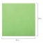 Салфетки бумажные, 250 шт., 24х24 см, LAIMA/ЛАЙМА, зеленые (пастельный цвет), 100% целлюлоза, 111952 - 6