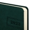 Ежедневник датированный 2023 А5 138x213 мм BRAUBERG "Imperial", под кожу, зеленый, 114039 - 4
