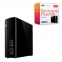 Внешний жесткий диск SEAGATE Backup Plus Hub 4TB, 3.5", USB 3.0, черный, STEL4000200 - 1
