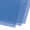 Обложки пластиковые для переплета, А4, КОМПЛЕКТ 100 шт., 200 мкм, прозрачно-синие, BRAUBERG, 530830 - 2