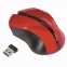 Мышь беспроводная SONNEN WM-250R, USB, 1600 dpi, 3 кнопки + 1 колесо-кнопка, оптическая, красная, 512643 - 1