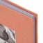 Фотоальбом BRAUBERG "Персик" на 200 фото 10х15 см, ткань, персиковый, 391190 - 6