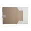 Папка для бумаг с завязками картонная BRAUBERG, гарантированная плотность 280 г/м2, до 200 л., 122292 - 1