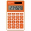 Калькулятор карманный BRAUBERG PK-608-RG (107x64 мм), 8 разрядов, двойное питание, ОРАНЖЕВЫЙ, 250522 - 1