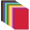 Картон цветной А4 МЕЛОВАННЫЙ (глянцевый), 12 листов 12 цветов, в папке, BRAUBERG, 200х290 мм, "Гонки", 129916 - 1