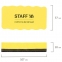 Стиратели магнитные для магнитно-маркерной доски, 57х107 мм, КОМПЛЕКТ 5 ШТ., STAFF "Basic", желтые, 237511 - 7