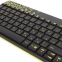 Набор беспроводной LOGITECH Wireless Combo MK240, клавиатура, мышь 2 кнопки + 1 колесо-кнопка, чёрно-жёлтый, 920-008213 - 1