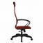 Кресло офисное МЕТТА "SU-B-8" пластик, ткань-сетка, сиденье мягкое, красное - 2