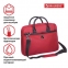 Сумка-портфель BRAUBERG с отделением для ноутбука 15,6", "Dialog", 3 кармана, красная, 40х30х7 см, 240462 - 1