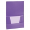 Папка на резинках BRAUBERG "Office", фиолетовая, до 300 листов, 500 мкм, 228081 - 3