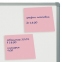 Блок самоклеящийся (стикеры), STAFF, 76х76 мм, 100 листов, розовый, 126497 - 2