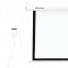 Экран проекционный настенный (180х180 см), матовый, электропривод, 1:1, BRAUBERG "MOTO", 236733 - 4