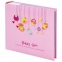 Фотоальбом BRAUBERG "Baby Girl" на 200 фото 10х15 см, твердая обложка, бумажные страницы, бокс, розовый, 391143 - 1