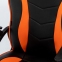 Кресло компьютерное BRABIX "Shark GM-203", экокожа, черное/оранжевое, 532513 - 10