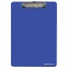 Доска-планшет BRAUBERG "SOLID" сверхпрочная с прижимом А4 (315х225 мм), пластик, 2 мм, СИНЯЯ, 226823 - 1